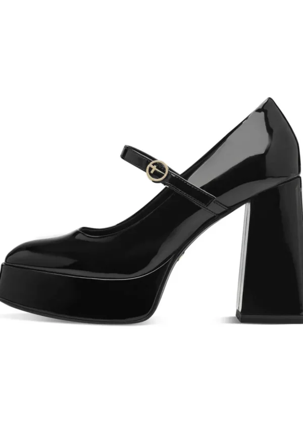 Tamaris Joy Patent Vegan 50's Pumps Black