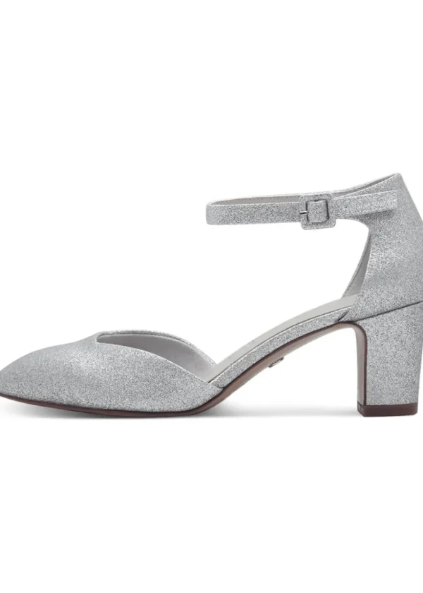 Tamaris Judy Glam Vegan 50's Pumps Zilver