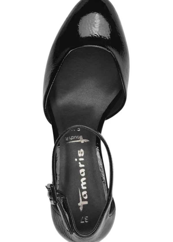 Tamaris Judy Patent 50's Pumps Black