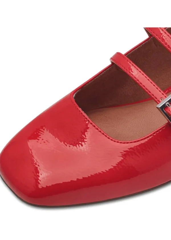 Tamaris Lana Patent 60's Pumps Red