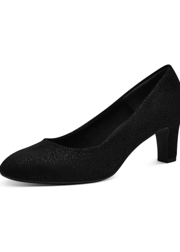 Tamaris Lucy Structure Sprakle 50's Pumps Black
