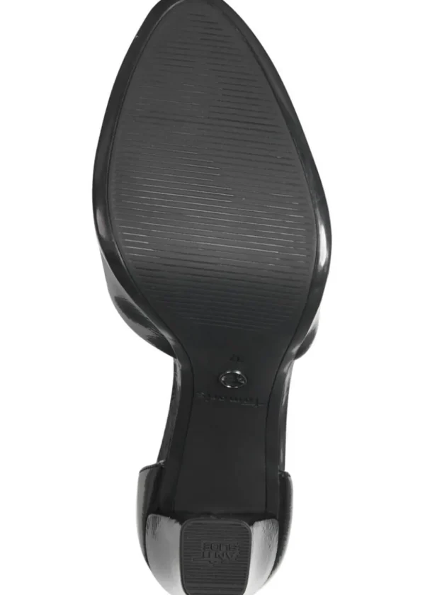 Tamaris Maila Patent Vegan 50's Pumps Black