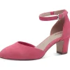 Tamaris May Candy Leather 50's Pumps Pink