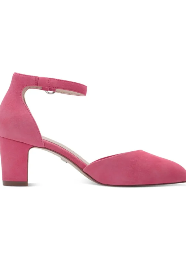 Tamaris May Candy Leather 50's Pumps Pink