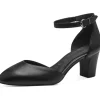 Tamaris May Leren 50's Pumps Black
