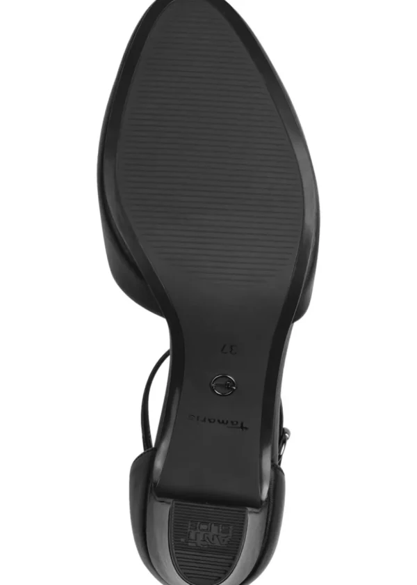 Tamaris May Leren 50's Pumps Black