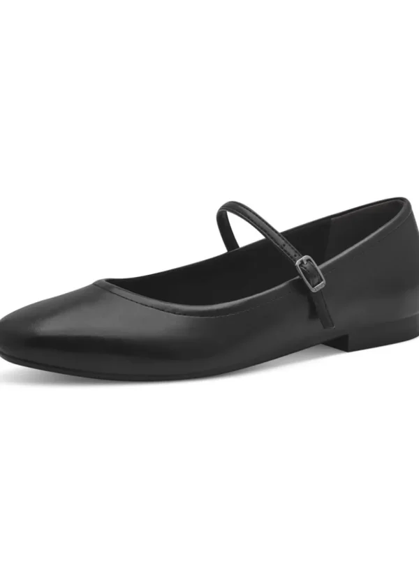 Tamaris Nadia Vegan Ballerina's Black