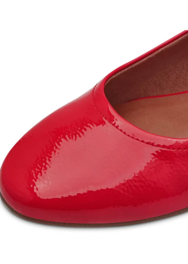 Tamaris Nadia Vegan Ballerina's Red