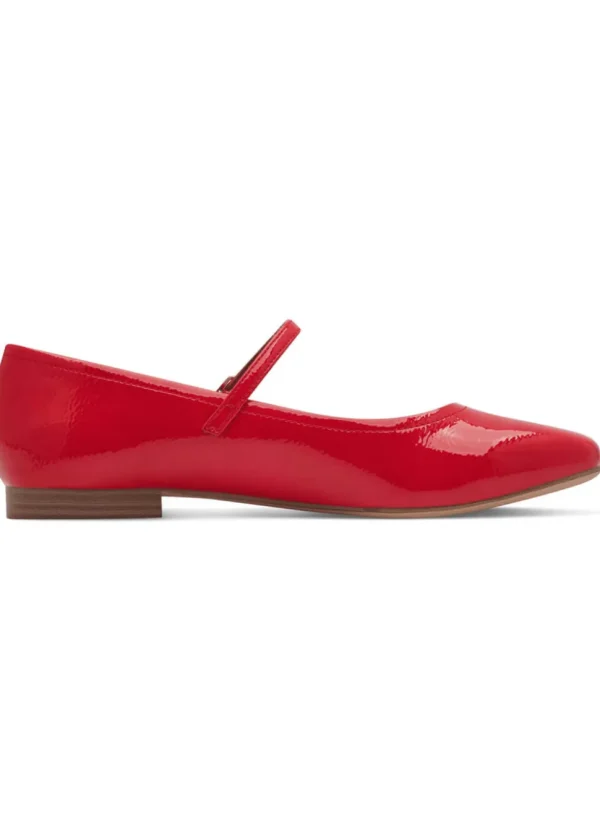 Tamaris Nadia Vegan Ballerina's Red