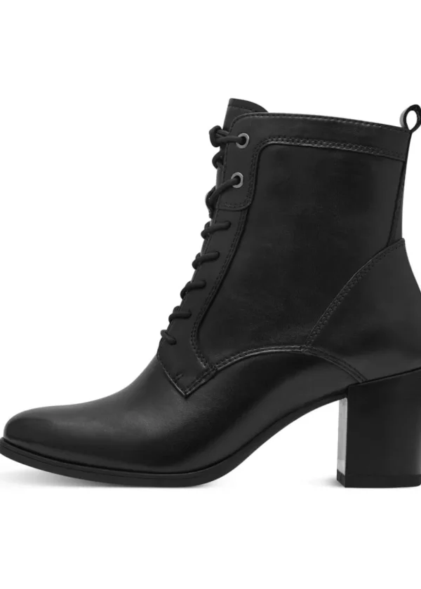 Tamaris Ruth 60's Leather Boots Black