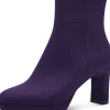 Tamaris Stella Vegan Booties Purple