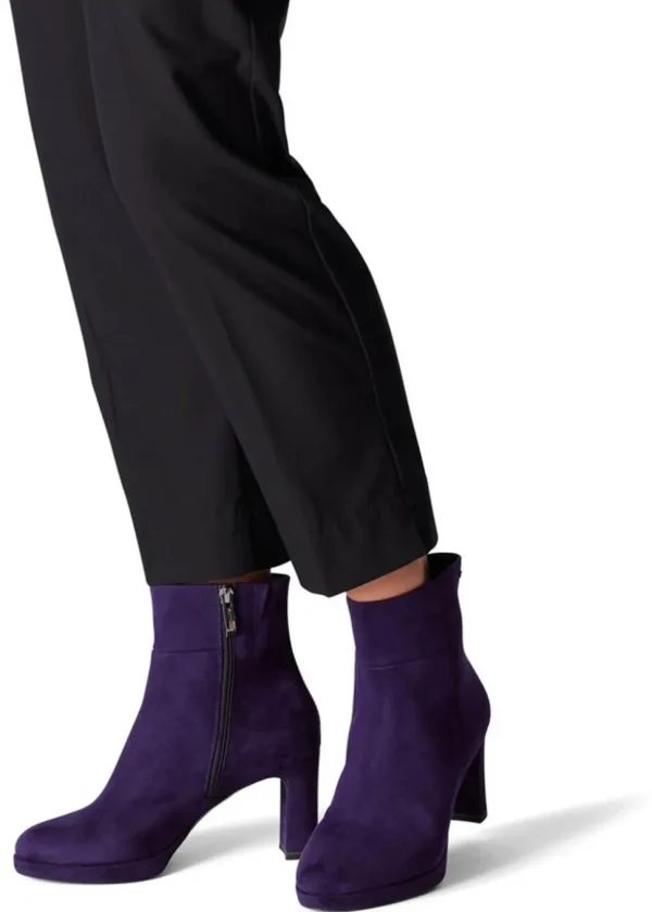 Tamaris Stella Vegan Booties Purple