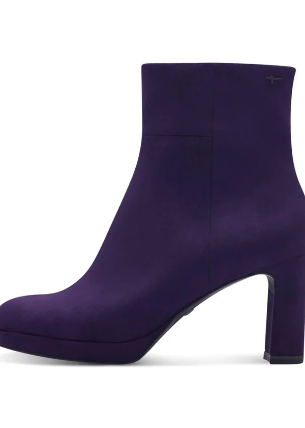 Tamaris Stella Vegan Booties Purple