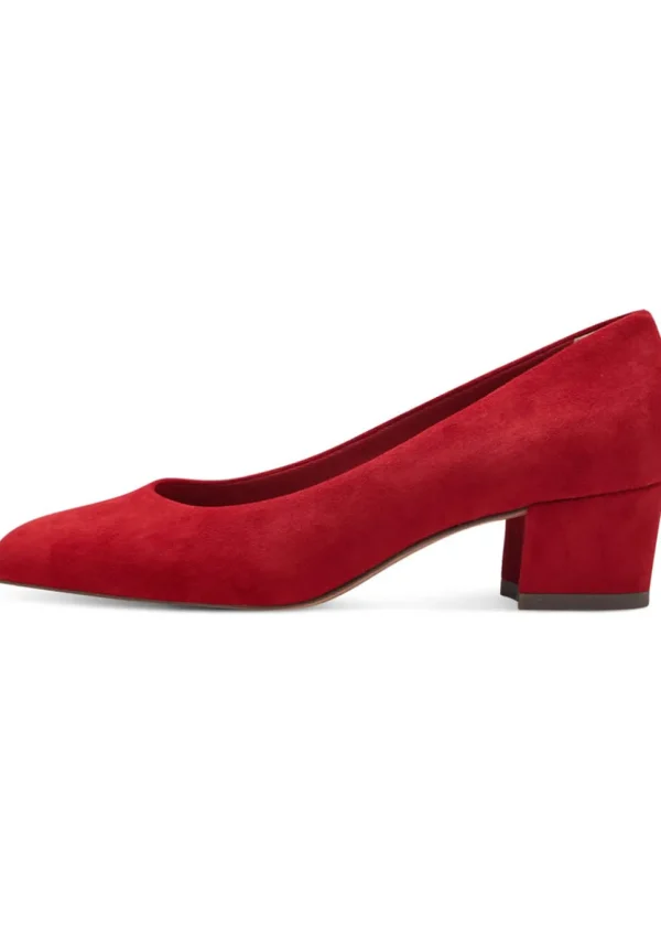 Tamaris Sylvie Leather 50's Pumps Red