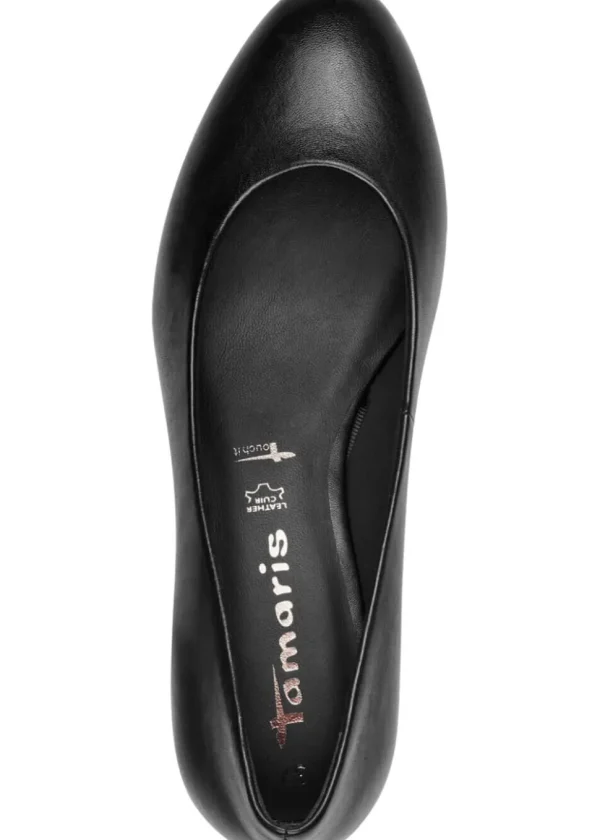 Tamaris Sylvie Leather 50's Pumps Black