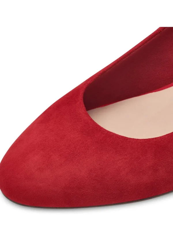 Tamaris Sylvie Leather 50's Pumps Red