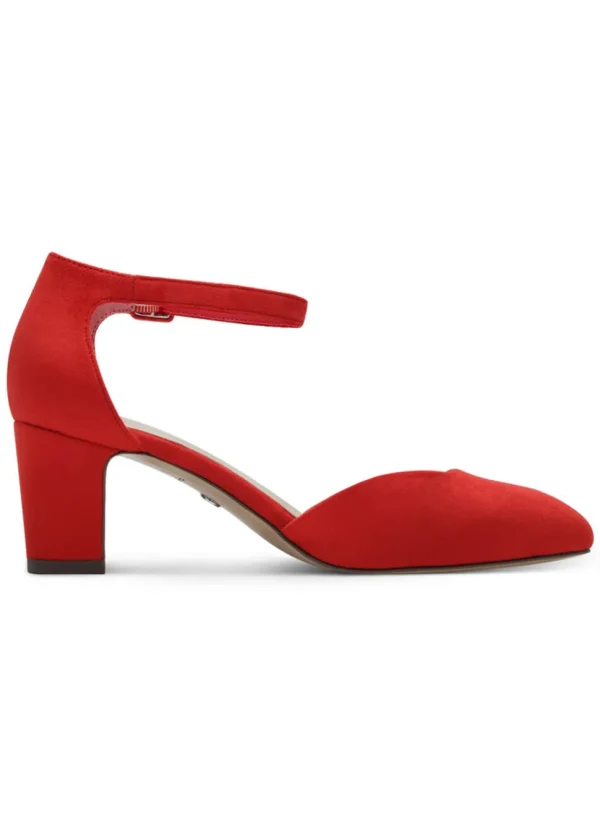 Tamaris Vera Vegan 50's Pumps Red
