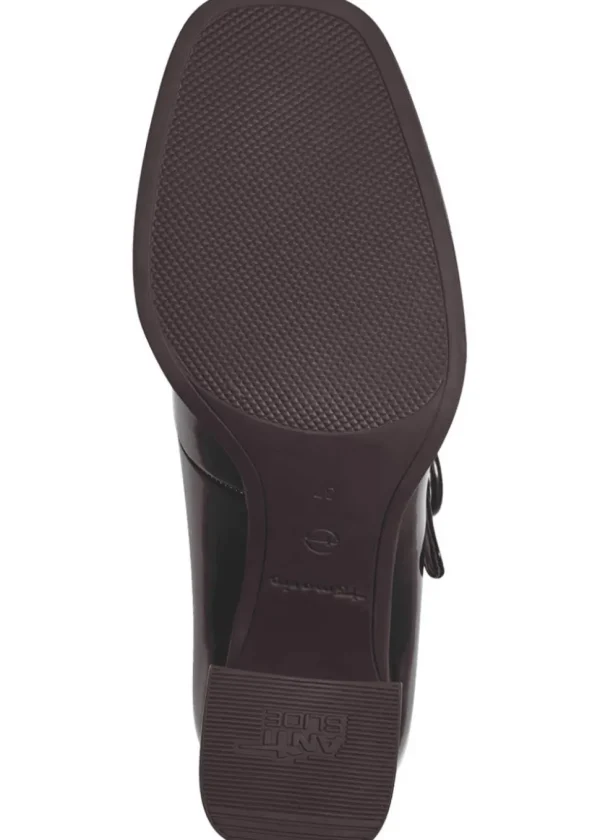 Tamaris Wanda Vegan Brush 60's Pumps Black