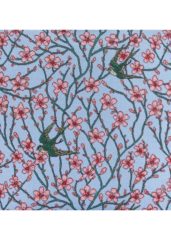 Tapestry Bags Crane Blossom and Swallow Cushion Cover