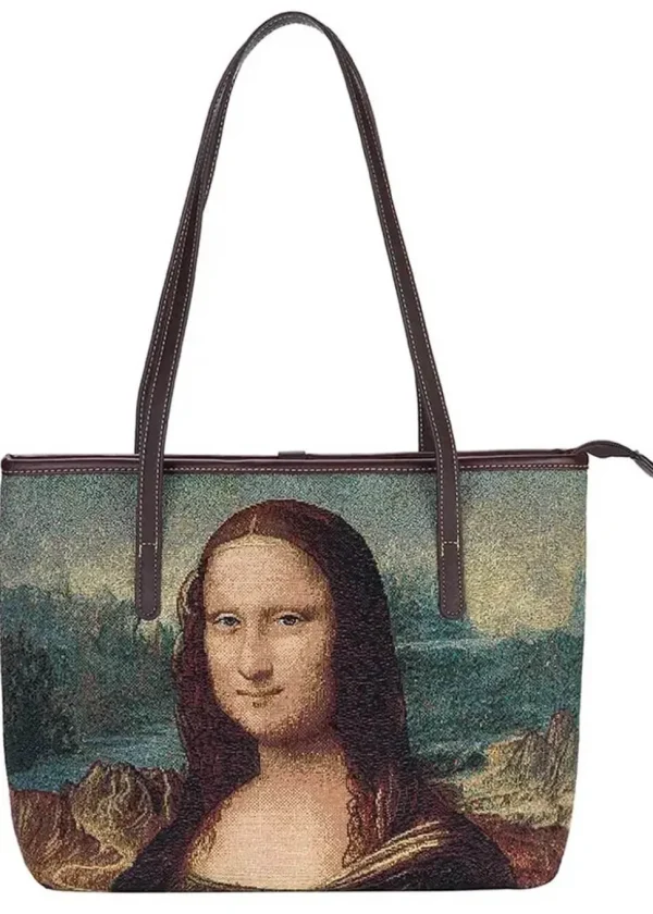 Tapestry Bags da Vinci Mona Lisa Shoulderbag