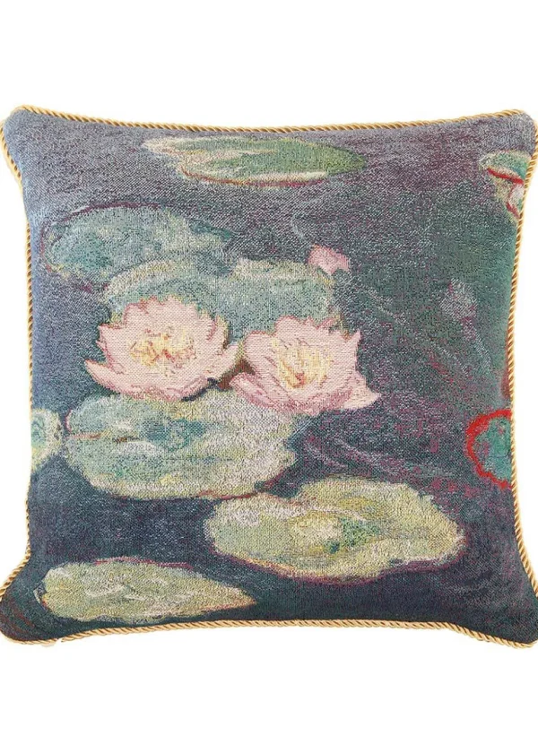 Tapestry Bags Monet Water Lily Cushion Cover