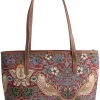 Tapestry Bags Morris Strawberry Thief Shoulderbag Red