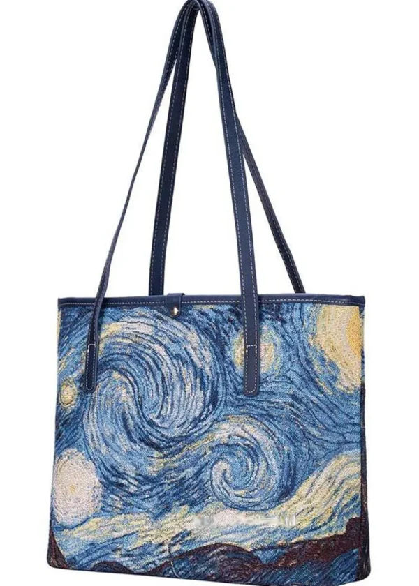 Tapestry Bags Van Gogh Starry Night Shoulderbag