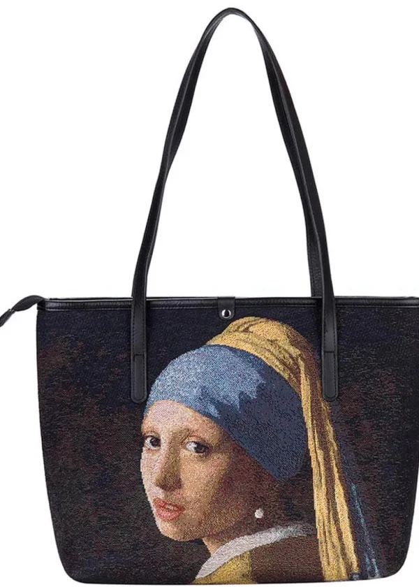 Tapestry Bags Vermeer Girl With The Pearl Earring Shoulderbag