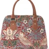 Tapestry Bags William Morris Strawberry Thief Handbag Red