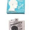 Temerity Jones Phrenology Reading Flask Silver