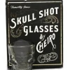 Temerity Jones Skull Set of 4 Shot Glasses