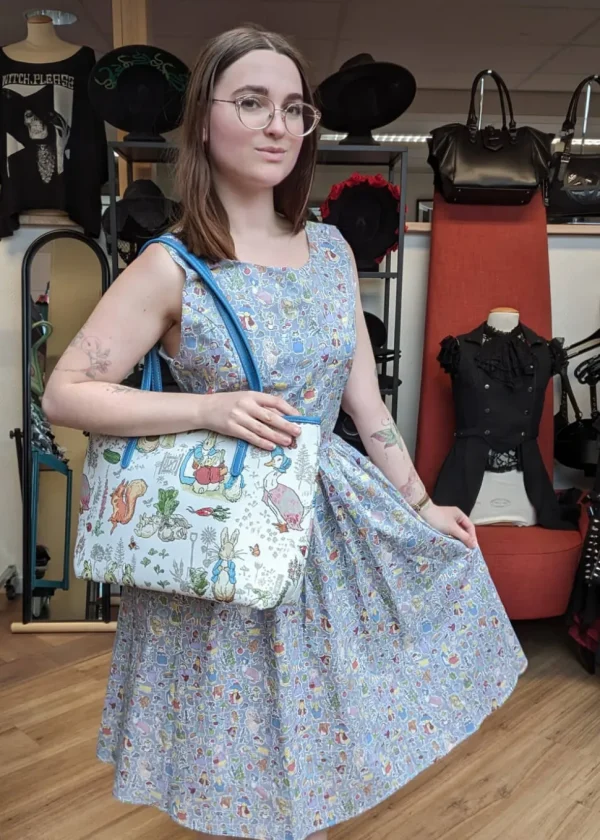 Tulip B Peter Rabbit And Friends 50's Dress Blue
