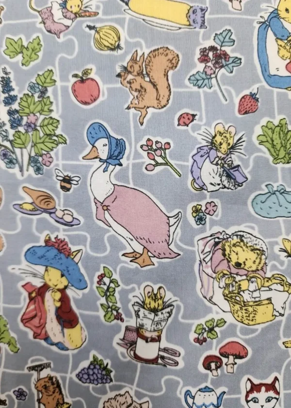 Tulip B Peter Rabbit And Friends 50's Swing Skirt Blue