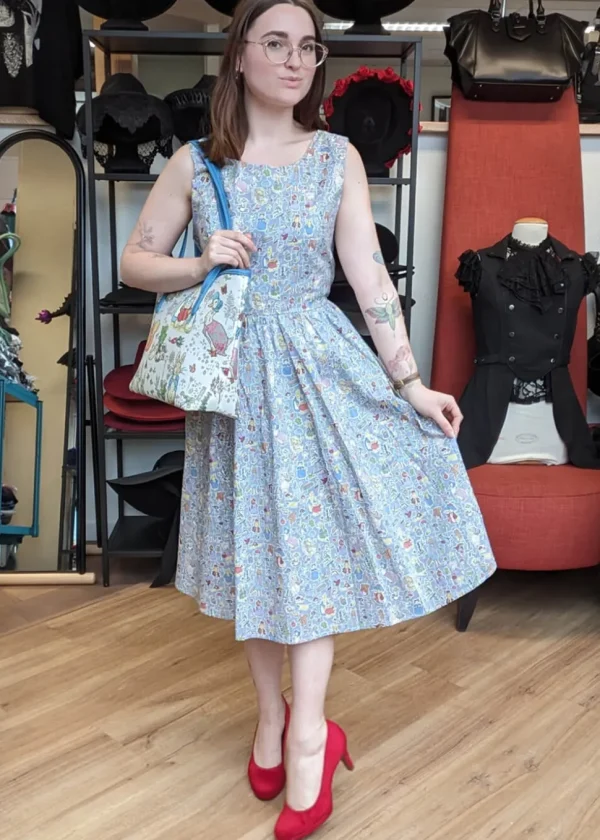 Tulip B Peter Rabbit And Friends 50's Dress Blue