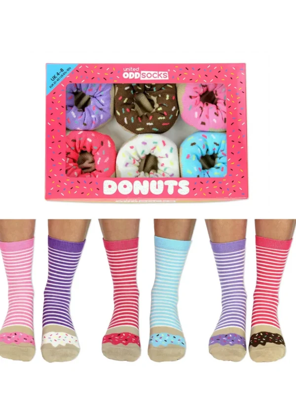 United Odd Socks 6 Women's Socks Donuts