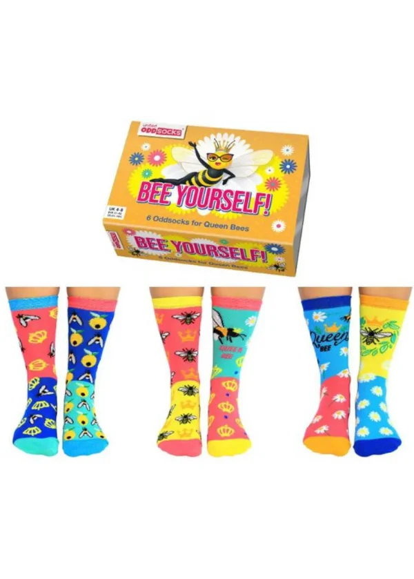 United Odd Socks 6 Women's Socks Bee Yourself