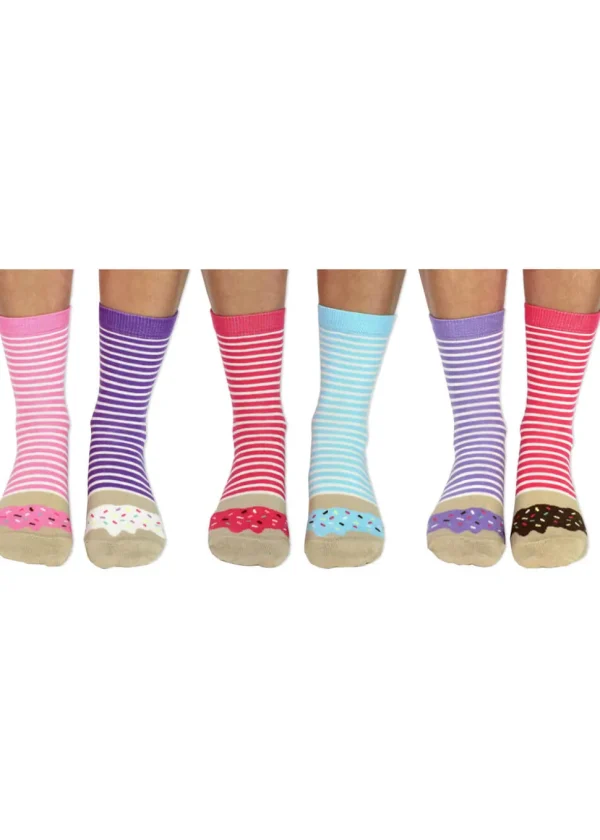 United Odd Socks 6 Women's Socks Donuts