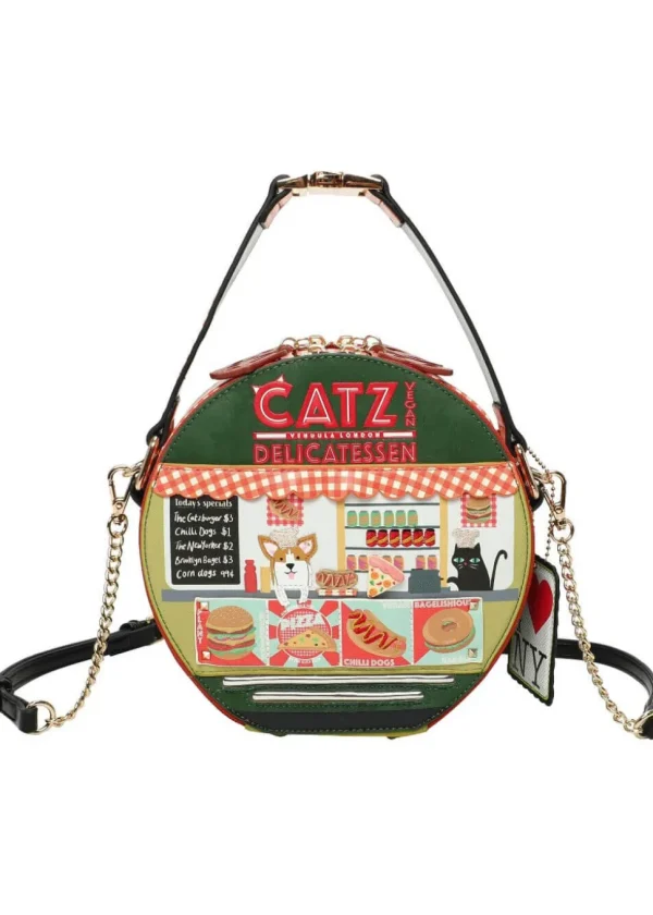 Vendula London New York City Cats & Corgis Hetty Bag