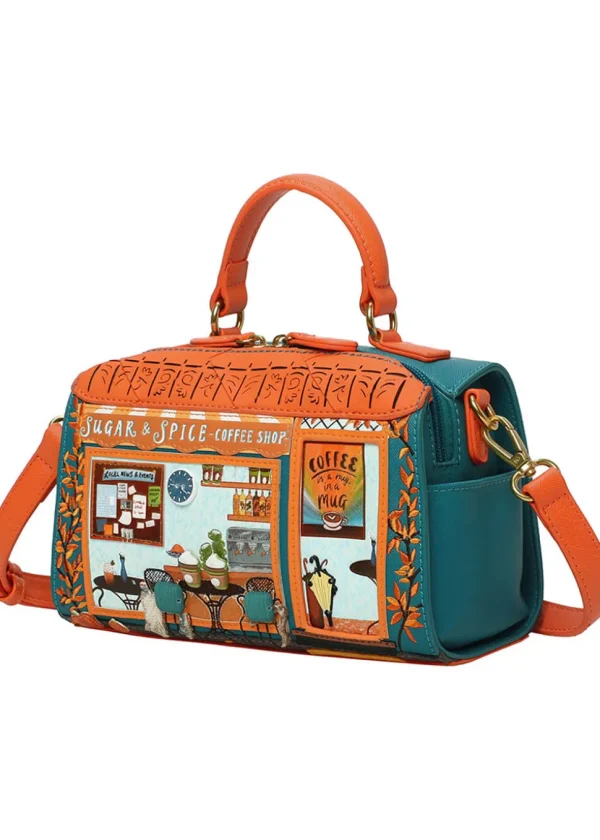 Vendula London Sugar and Spice Coffee Shop Hollis Bag