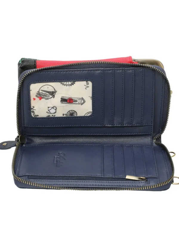 Vendula London The Old Post Office Postbox Phone Clipper Pouch Red