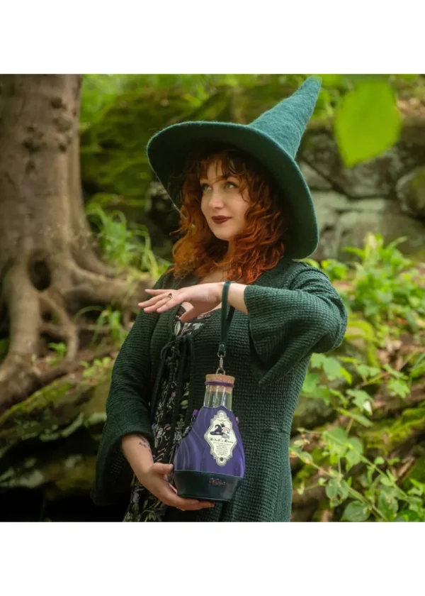 Vendula London The Witches Pantry Potion Bottle Bag Violet