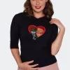 Voodoo Vixen Puppy Love Pull Black