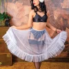 What Katie Did Sandra Frilly 50's Petticoat White