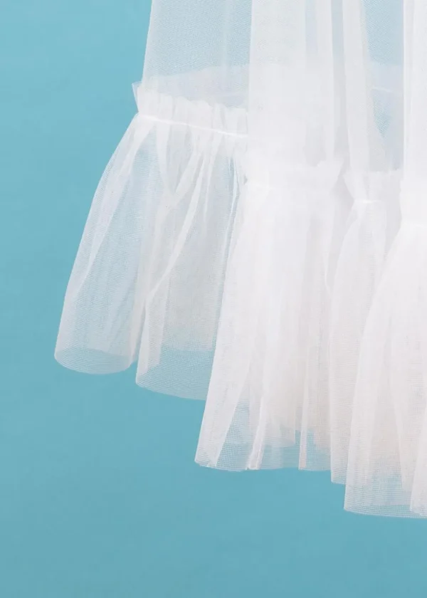 What Katie Did Sandra Frilly 50's Petticoat White