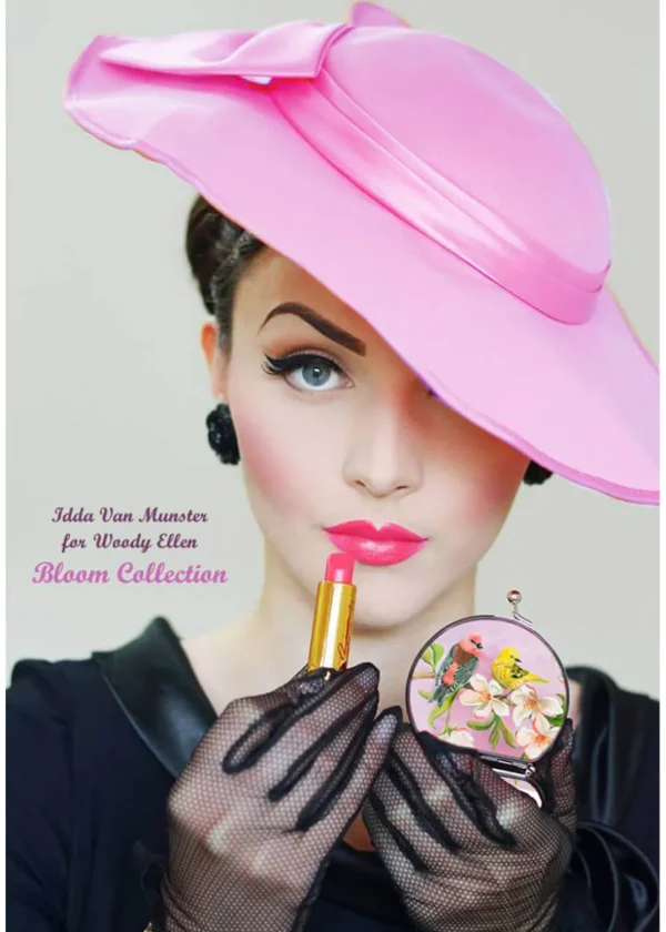Woody Ellen Bloom 50's Compact Mirror