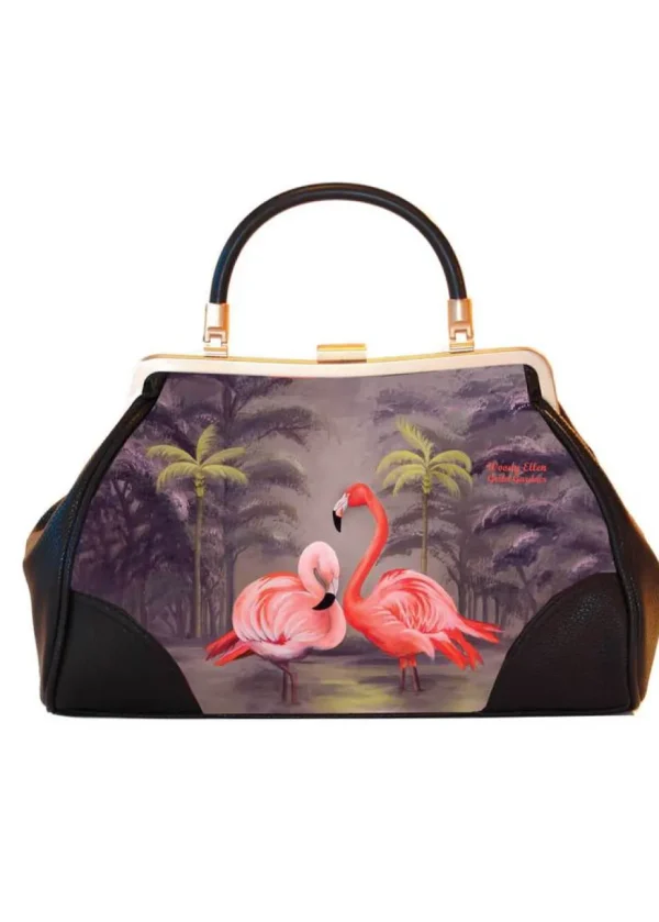 Woody Ellen Flamingo 50's Handbag