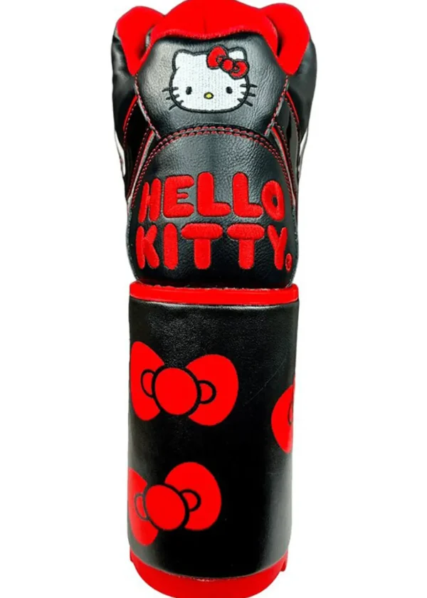 YRU Shoes x Hello Kitty Qozmo Bow Platform Shoes Black Red