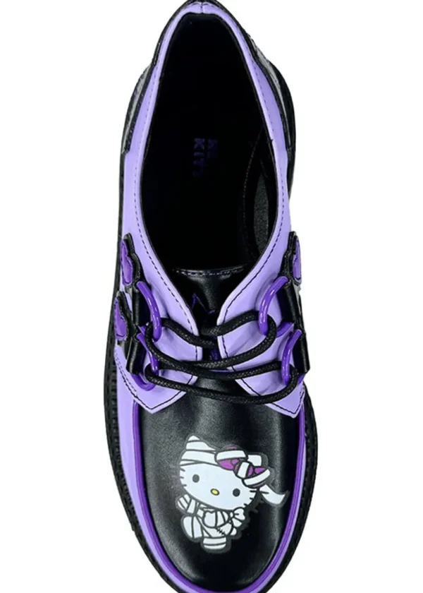 YRU Shoes x Hello Kitty Super Kreep Mummy Creepers Violet