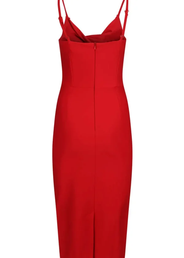 Zoe Vine Rae 50's Pencil Dress Red